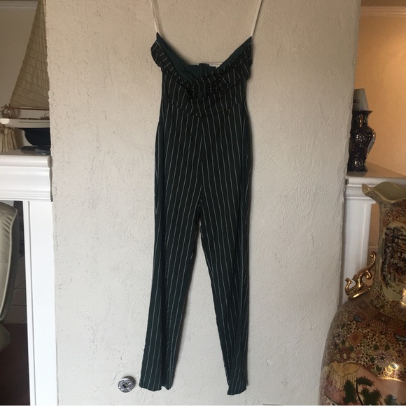 Privacy Please Forest Green Laurel jumpsuit - Picture 4 of 7